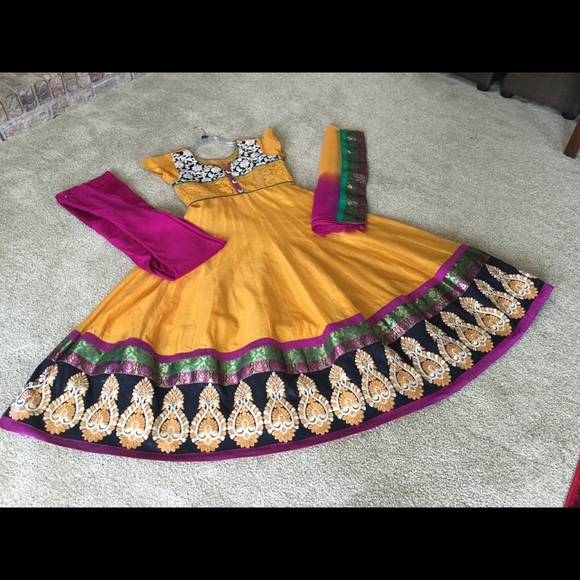 anarkali choli design